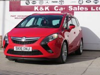 USED 2016 16 VAUXHALL ZAFIRA TOURER 2.0 CDTi SRi MPV 5dr Diesel Manual Euro 6 (s/s) (170 ps) 