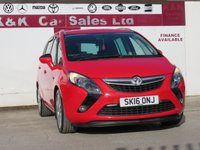 USED 2016 16 VAUXHALL ZAFIRA TOURER 2.0 CDTi SRi MPV 5dr Diesel Manual Euro 6 (s/s) (170 ps) 