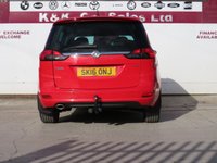 USED 2016 16 VAUXHALL ZAFIRA TOURER 2.0 CDTi SRi MPV 5dr Diesel Manual Euro 6 (s/s) (170 ps) 