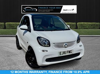 2016 SMART FORTWO 1.0 Prime (Premium) Coupe 2dr Petrol Manual Euro 6 (s/s) (71 ps) &pound;4595.00