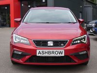 USED 2018 18 SEAT LEON 2.0 TDI FR Technology 5d 150 S/S FULL SERVICE HISTORY, CAMBELT & WATER PUMP CHANGED, SAT NAV, FULL LINK FOR APPLE CAR PLAY ANDROID AUTO, COLOUR CHANGING AMBIENT LIGHTING, 18 INCH PERFORMANCE ALLOYS, BLUETOOTH PHONE & MUSIC, DAB RADIO, MANUAL 6 SPEED, LED LIGHTS, REAR PARKING SENSORS, BLACK 1/2 LEATHER INTERIOR,  CRUISE CONTROL, DRIVING MODE SELECTION, AUTO HILL HOLD, ELECTRIC HEATED FOLDING MIRRORS, CD PLAYER WITH 2x SD CARD READERS, AUX & 2x USB INPUTS, DUAL CLIMATE AIR CONDITIONING, ILLUMINATING VANITY MIRRORS, TPMS
