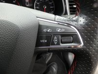 USED 2018 18 SEAT LEON 2.0 TDI FR Technology 5d 150 S/S FULL SERVICE HISTORY, CAMBELT & WATER PUMP CHANGED, SAT NAV, FULL LINK FOR APPLE CAR PLAY ANDROID AUTO, COLOUR CHANGING AMBIENT LIGHTING, 18 INCH PERFORMANCE ALLOYS, BLUETOOTH PHONE & MUSIC, DAB RADIO, MANUAL 6 SPEED, LED LIGHTS, REAR PARKING SENSORS, BLACK 1/2 LEATHER INTERIOR,  CRUISE CONTROL, DRIVING MODE SELECTION, AUTO HILL HOLD, ELECTRIC HEATED FOLDING MIRRORS, CD PLAYER WITH 2x SD CARD READERS, AUX & 2x USB INPUTS, DUAL CLIMATE AIR CONDITIONING, ILLUMINATING VANITY MIRRORS, TPMS