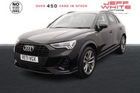 USED 2021 71 AUDI Q3 2.0 TDI 35 Black Edition 5dr S Tronic (FULL LEATHER) 