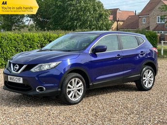 2015 NISSAN QASHQAI 1.5 dCi Acenta SUV 5dr Diesel Manual 2WD Euro 5 (s/s) (110 ps) SOLD