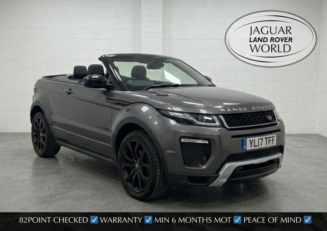 View our LAND ROVER RANGE ROVER EVOQUE