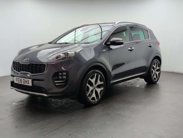 USED 2018 18 KIA SPORTAGE 1.6 Sportage GT-Line Semi-Auto 4WD 5dr CLICK+COLLECT / HOME DELIVERY