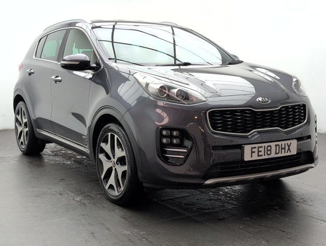 USED 2018 18 KIA SPORTAGE 1.6 Sportage GT-Line Semi-Auto 4WD 5dr CLICK+COLLECT / HOME DELIVERY