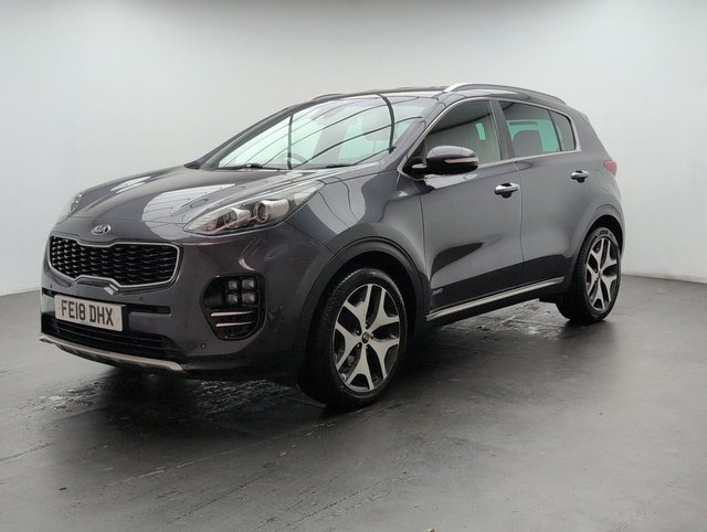 USED 2018 18 KIA SPORTAGE 1.6 Sportage GT-Line Semi-Auto 4WD 5dr CLICK+COLLECT / HOME DELIVERY