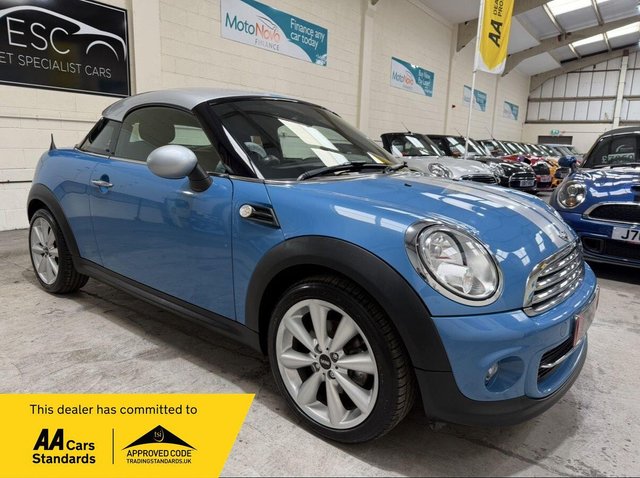 View our MINI Coupe range