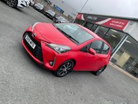USED 2019 19 TOYOTA YARIS 1.5 VVT-i Icon Tech Hatchback 5dr Petrol Manual Euro 6 (111 ps) Nav Camera Sensors Cruise DAB