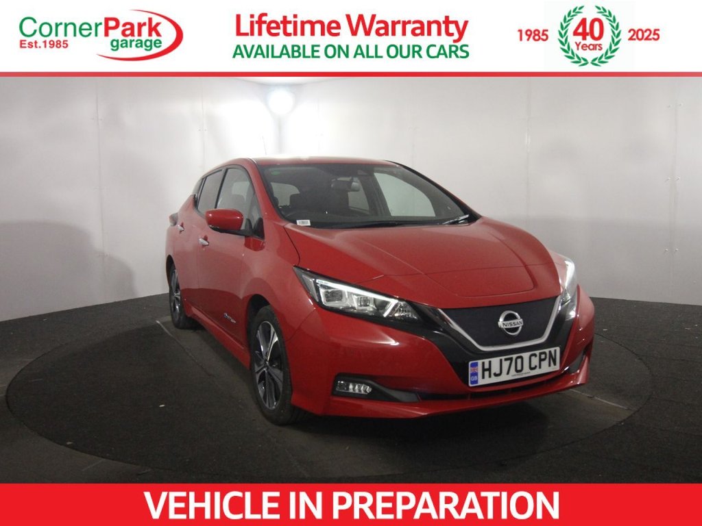 USED 2020 70 NISSAN LEAF 40kWh Tekna Hatchback 5dr Electric Auto (150 ps) 