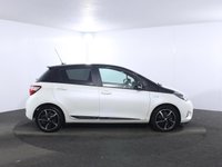 USED 2018 68 TOYOTA YARIS 1.5 VVT-h Cyan Bi-Tone Hatchback 5dr Petrol Hybrid E-CVT Euro 6 (s/s) (100 ps) 
