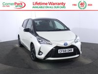 USED 2018 68 TOYOTA YARIS 1.5 VVT-h Cyan Bi-Tone Hatchback 5dr Petrol Hybrid E-CVT Euro 6 (s/s) (100 ps) 