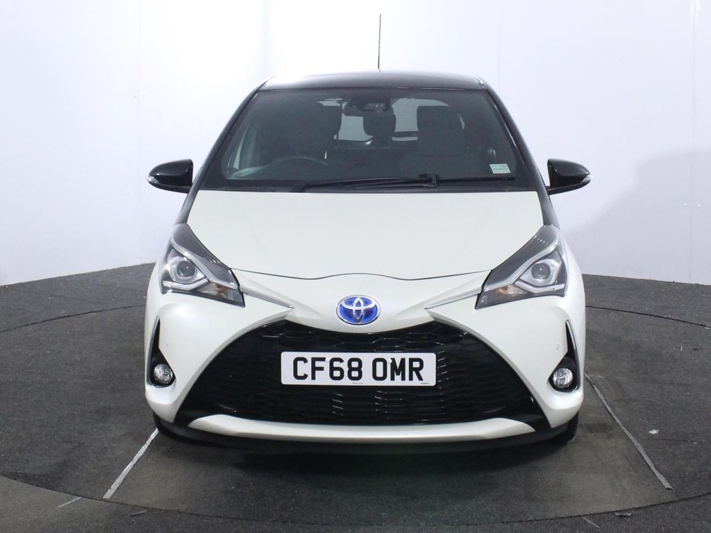 USED 2018 68 TOYOTA YARIS 1.5 VVT-h Cyan Bi-Tone Hatchback 5dr Petrol Hybrid E-CVT Euro 6 (s/s) (100 ps) 