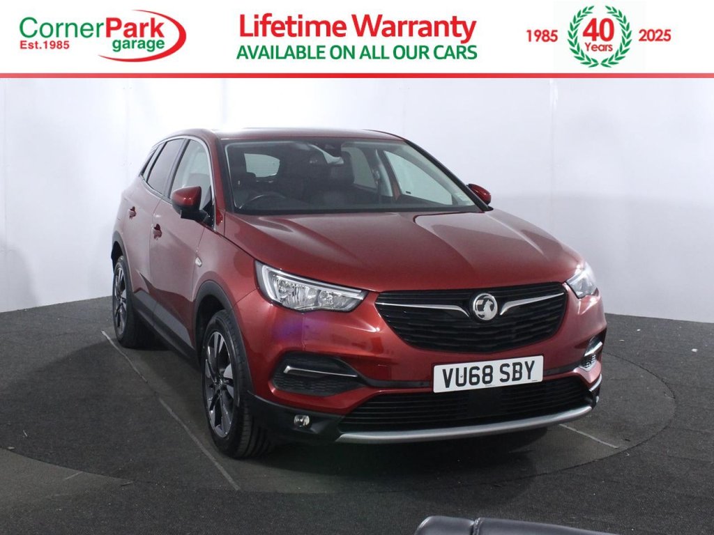 USED 2018 68 VAUXHALL GRANDLAND X 1.2 Turbo Sport Nav SUV 5dr Petrol Manual Euro 6 (s/s) (130 ps) 