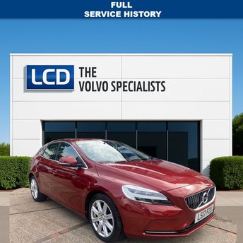 2017 VOLVO V40 2.0 T3 Inscription Hatchback 5dr Petrol Manual Euro 6 (s/s) (152 ps) &pound;9990.00