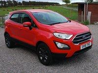 USED 2018 18 FORD ECOSPORT 1.0T Ecosport 2018,Bluetooth,DAB,Air Con,F.S.H,Spotless Condition,Ulez Compliant Bluetooth,DAB,Air Con,F.S.H,Ulez Compliant