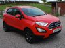 USED 2018 18 FORD ECOSPORT 1.0T Ecosport 2018,Bluetooth,DAB,Air Con,F.S.H,Spotless Condition,Ulez Compliant Bluetooth,DAB,Air Con,F.S.H,Ulez Compliant