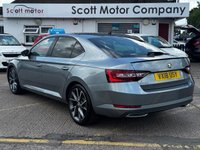 USED 2018 18 SKODA SUPERB 1.4 TSI ACT SportLine Hatchback 5dr Petrol DSG Euro 6 (s/s) (150 ps) NAv,heat seat,FSSH,adapt crui+