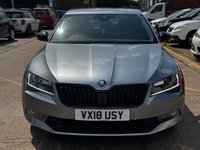 USED 2018 18 SKODA SUPERB 1.4 TSI ACT SportLine Hatchback 5dr Petrol DSG Euro 6 (s/s) (150 ps) NAv,heat seat,FSSH,adapt crui+