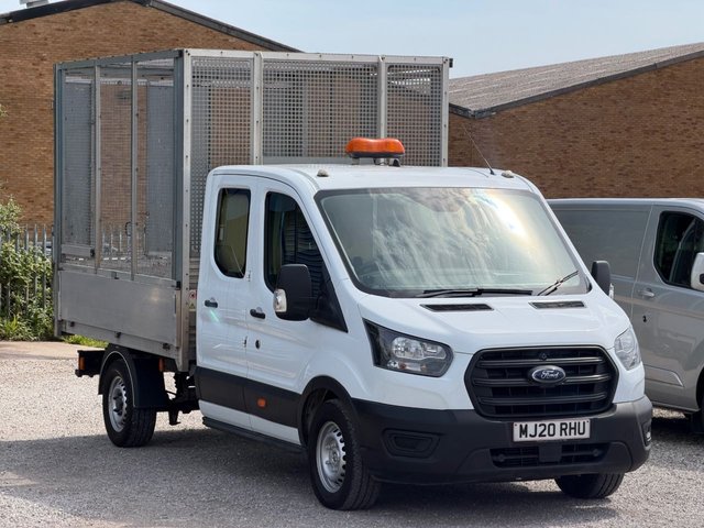 View our Ford Transit 2.0 350 EcoBlue Leader Tipper Double Cab 4dr Diesel Manual FWD L3 Euro 6 (s/s) (130 ps)