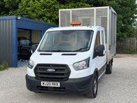 USED 2020 20 FORD TRANSIT 2.0 350 EcoBlue Leader Tipper Double Cab 4dr Diesel Manual FWD L3 Euro 6 (s/s) (130 ps) *REAR SEATS AVAILABLE*FSH*1 OWNER*