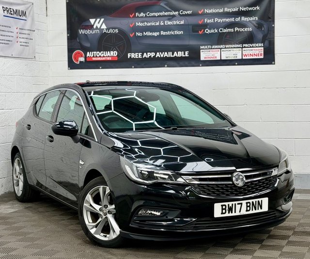 2017 17 VAUXHALL ASTRA 1.0i Turbo ecoFLEX SRi Nav Hatchback 5dr Petrol Manual Euro 6 (s/s) (105 ps) 