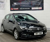 USED 2017 17 VAUXHALL ASTRA 1.0i Turbo ecoFLEX SRi Nav Hatchback 5dr Petrol Manual Euro 6 (s/s) (105 ps) 
