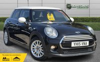 USED 2015 15 MINI HATCH 1.5 Cooper Hatchback 5dr Petrol Auto Euro 6 (s/s) (136 ps) STUNNING HIGH SPEC AUTOMATIC 5 DOOR MINI, OVER &pound;8000 WORTH OF FACTORY EXTRAS INC CHILI PACK, 1/2 LEATHER, SAT NAV, MEDIA XL, ENHANCED BLUETOOTH, WHITE INDICATOR LENSES, CRUISE, AUTO AIR CON.