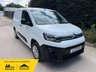 USED 2021 21 CITROEN BERLINGO 1.5 BlueHDi 650 Enterprise M Panel Van 5dr Diesel Manual SWB Euro 6 (s/s) (75 ps) SAVE 20%, A/C, CAR PLAY, PLY LINING