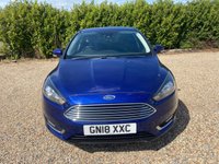 USED 2018 18 FORD FOCUS 1.0T EcoBoost Titanium Hatchback 5dr Petrol Manual Euro 6 (s/s) (125 ps) Sat nav, Ulez parking sensors