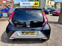 USED 2019 68 TOYOTA AYGO 1.0 VVT-i x-plore Hatchback 5dr Petrol Manual Euro 6 (71 ps) LOW MILEAGE, ALLOY WHEELS, CLIMATE CONTROL , BLUETOOTH, IDEAL 1ST CAR