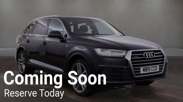 View our Audi Q7 3.0 TDI V6 50 S line SUV 5dr Diesel Tiptronic quattro Euro 6 (s/s) (286 ps)