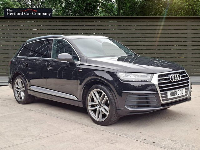 View our Audi Q7 3.0 TDI V6 50 S line SUV 5dr Diesel Tiptronic quattro Euro 6 (s/s) (286 ps)