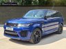 USED 2018 18 LAND ROVER RANGE ROVER SPORT 5.0 P575 V8 SVR SUV 5dr Petrol Auto 4WD Euro 6 (s/s) (575 ps) 