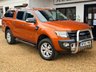 USED 2015 65 FORD RANGER 3.2 TDCi Wildtrak Pickup Double Cab 4dr Diesel Manual 4WD Euro 5 (s/s) (200 ps) 3 Former Keepers, Service History, Truckman Top.