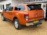 USED 2015 65 FORD RANGER 3.2 TDCi Wildtrak Pickup Double Cab 4dr Diesel Manual 4WD Euro 5 (s/s) (200 ps) 3 Former Keepers, Service History, Truckman Top.