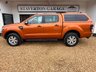 USED 2015 65 FORD RANGER 3.2 TDCi Wildtrak Pickup Double Cab 4dr Diesel Manual 4WD Euro 5 (s/s) (200 ps) 3 Former Keepers, Service History, Truckman Top.