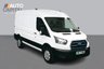 USED 2023 73 FORD E-TRANSIT 350 68kWh Leader RWD Automatic 185 BHP L2 H2 Fully Electric Zero-Emission Digital Rear View Mirrors | Pro Power Onboard | Air Conditioning | F-R Parking Sensors