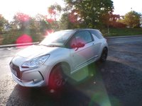 USED 2017 67 DS AUTOMOBILES DS 3 1.6 BlueHDi Performance2017,Sat Nav,Cruise,Park Sensors,83mpg,F.S.H,Ulez Compliant Sat Nav,Bluetooth,DAB,Cruise,F.S.H,Ulez Compliant