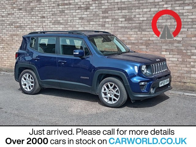 View our Jeep Renegade 1.6 MultiJetII Longitude SUV 5dr Diesel Manual Euro 6 (s/s) (120 ps)