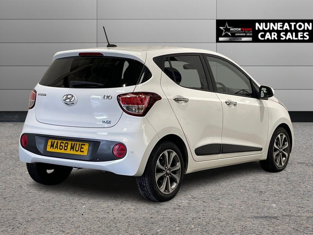 USED 2018 68 HYUNDAI I10 1.2 Premium SE Hatchback 5dr Petrol Manual Euro 6 (87 ps) APPLE CAR PLAY AND ANDROID AUTO