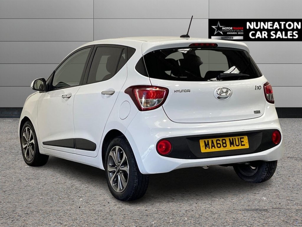 USED 2018 68 HYUNDAI I10 1.2 Premium SE Hatchback 5dr Petrol Manual Euro 6 (87 ps) APPLE CAR PLAY AND ANDROID AUTO