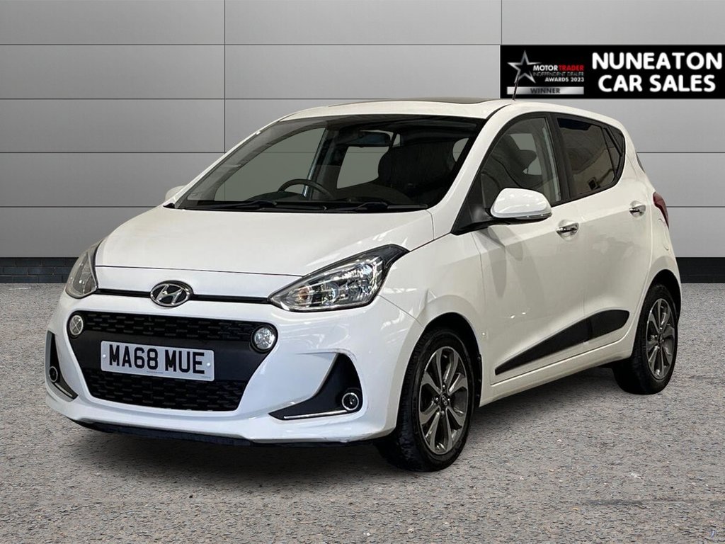 USED 2018 68 HYUNDAI I10 1.2 Premium SE Hatchback 5dr Petrol Manual Euro 6 (87 ps) APPLE CAR PLAY AND ANDROID AUTO