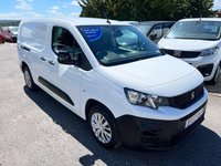 USED 2022 22 PEUGEOT PARTNER 1.5 BlueHDi 850 Professional Premium + Long Crew Van LWB Euro 6 (s/s) 6dr NO VAT 3 X SERVICES