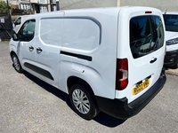 USED 2022 22 PEUGEOT PARTNER 1.5 BlueHDi 850 Professional Premium + Long Crew Van LWB Euro 6 (s/s) 6dr NO VAT 3 X SERVICES