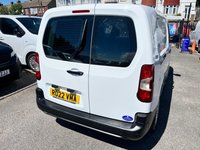 USED 2022 22 PEUGEOT PARTNER 1.5 BlueHDi 850 Professional Premium + Long Crew Van LWB Euro 6 (s/s) 6dr NO VAT 3 X SERVICES