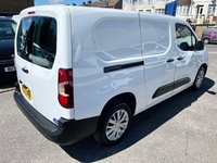 USED 2022 22 PEUGEOT PARTNER 1.5 BlueHDi 850 Professional Premium + Long Crew Van LWB Euro 6 (s/s) 6dr NO VAT 3 X SERVICES