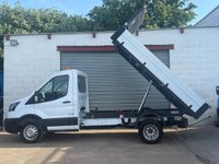 USED 2022 22 FORD TRANSIT 2.0 350 EcoBlue HD Leader Tipper 2dr Diesel Manual RWD L2 Euro 6 (s/s) (130 ps) 2022 Ford Transit Leader tipper