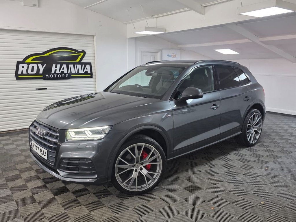 USED 2017 67 AUDI Q5 2.0 TDI S line SUV 5dr Diesel S Tronic quattro Euro 6 (s/s) (190 ps) Bluetooth - SatNav - Sensors!